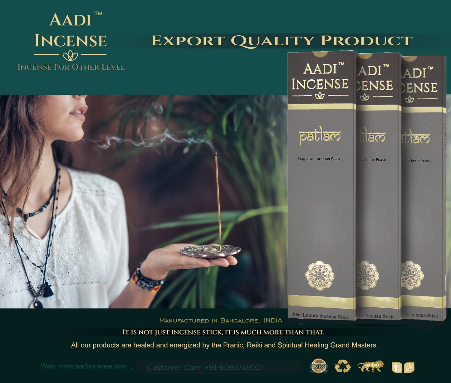 PATLAM – Luxury - Divine Aroma, Positive Energy