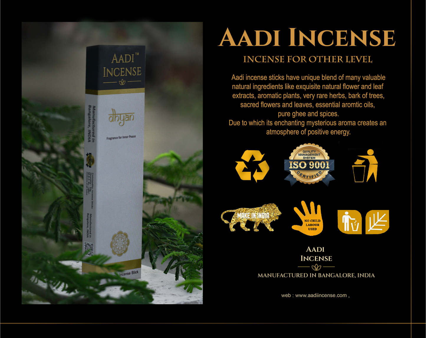 DHYAN –Classic - Divine Aroma, Positive Energy