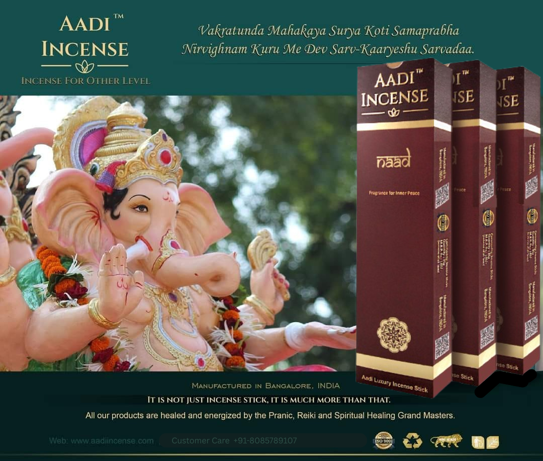 NAAD – Luxury -Divine Aroma, Positive Energy