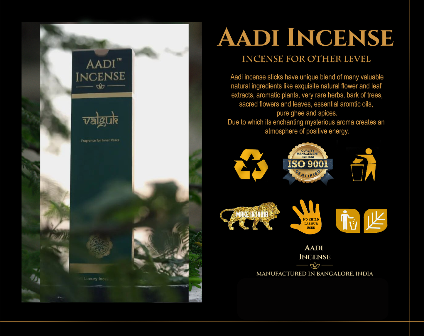 VALGUK –– Luxury - Divine Aroma, Positive Energy